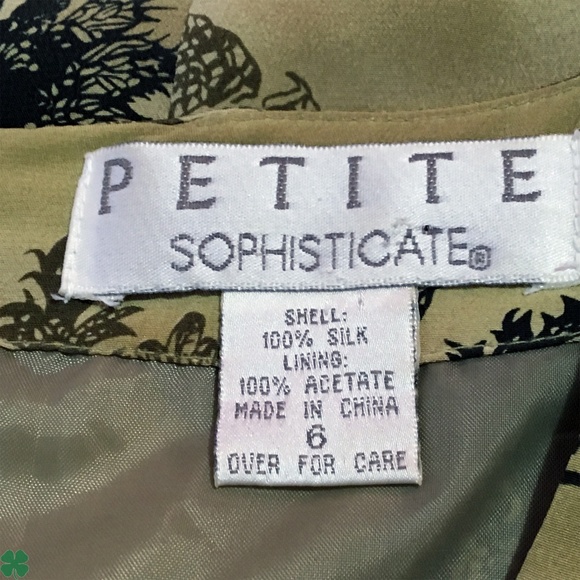 Petite Sophisticate silk Light Green Dress - Picture 7 of 11